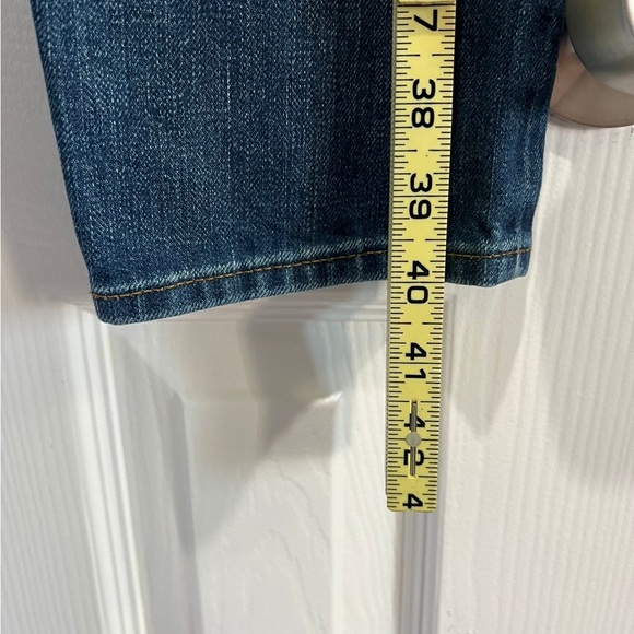 Rivet & Thread / Madewell Women’s Blue Denim Slim Distressed Jeans - Picture 4 of 9